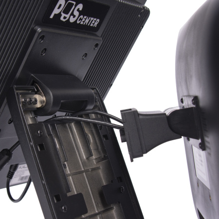 Монитор покупателя 15" с установочным комплектом для POS101-15/POS101-17 J3455/N100, VGA